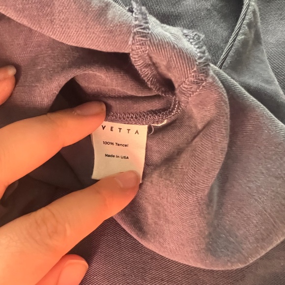 Vetta Capsule Shift Dress in Navy - Picture 7 of 7